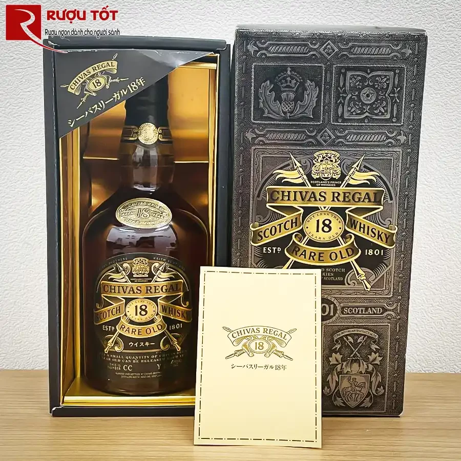 whisky chivas 18 rare old