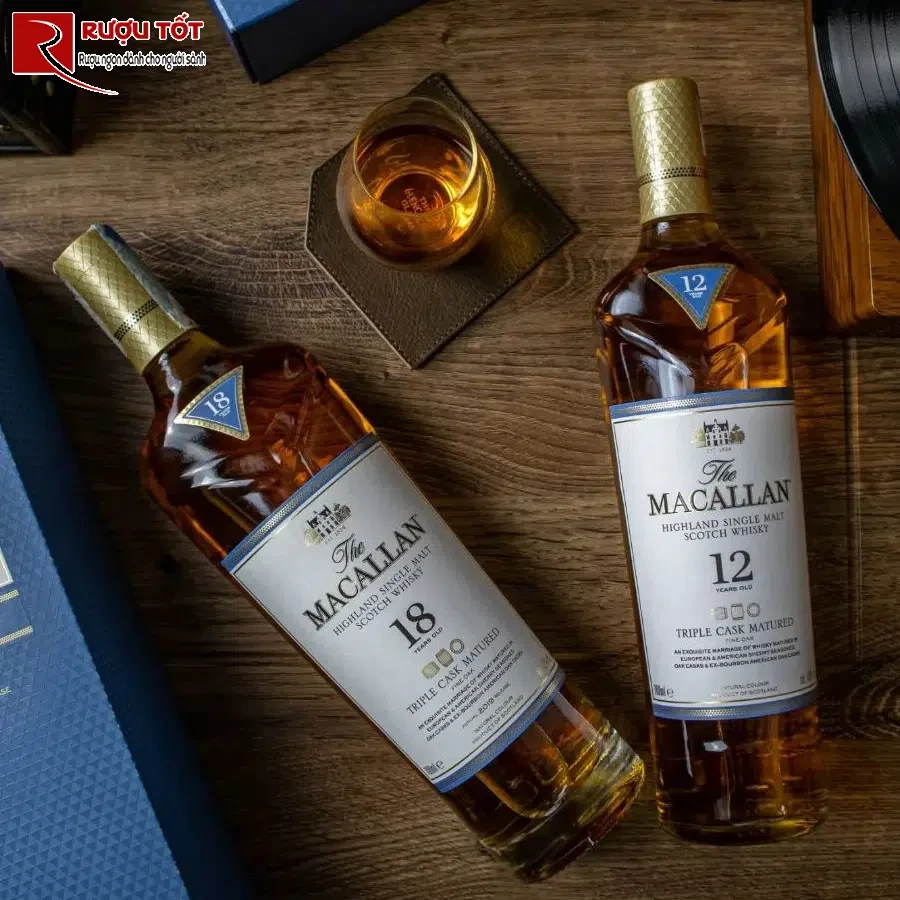 Whisky Macallan 12 Triple Cask