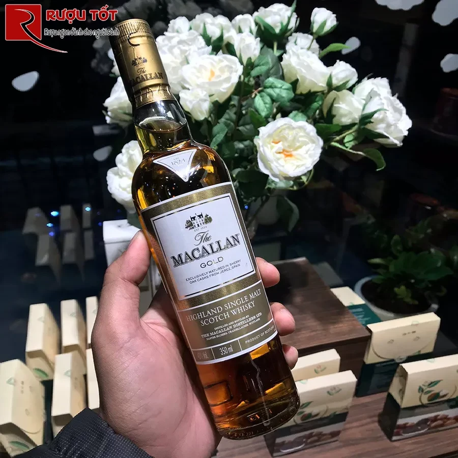 whisky macallan gold 350ml