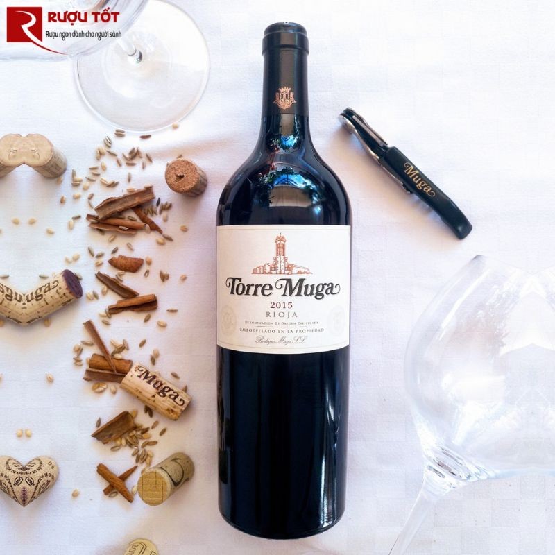 Rượu vang Tây Ban Nha Torre Muga Rioja