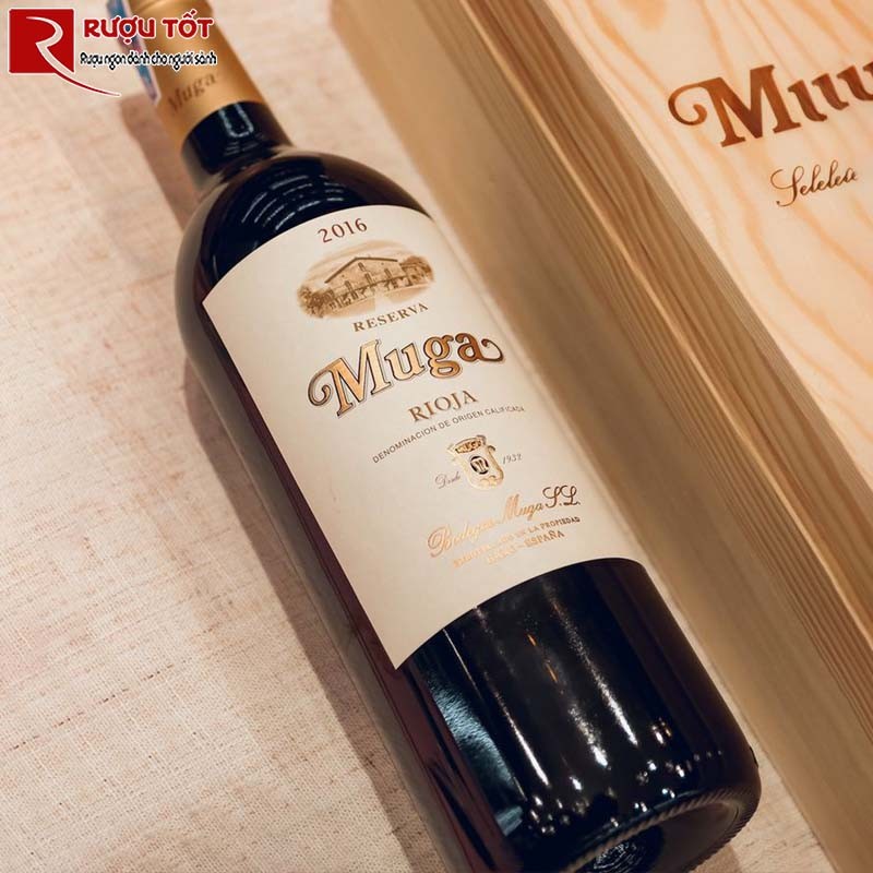 ruou vang muga rioja reserva