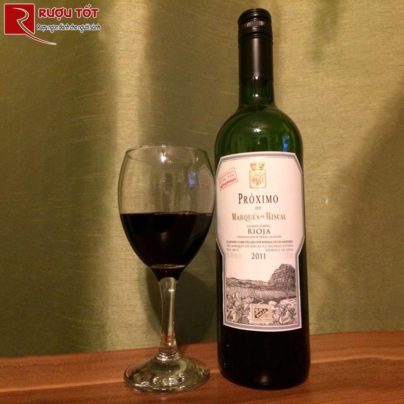 Vang Tây Ban Nha Marques de Riscal Proximo Rioja Tempranillo