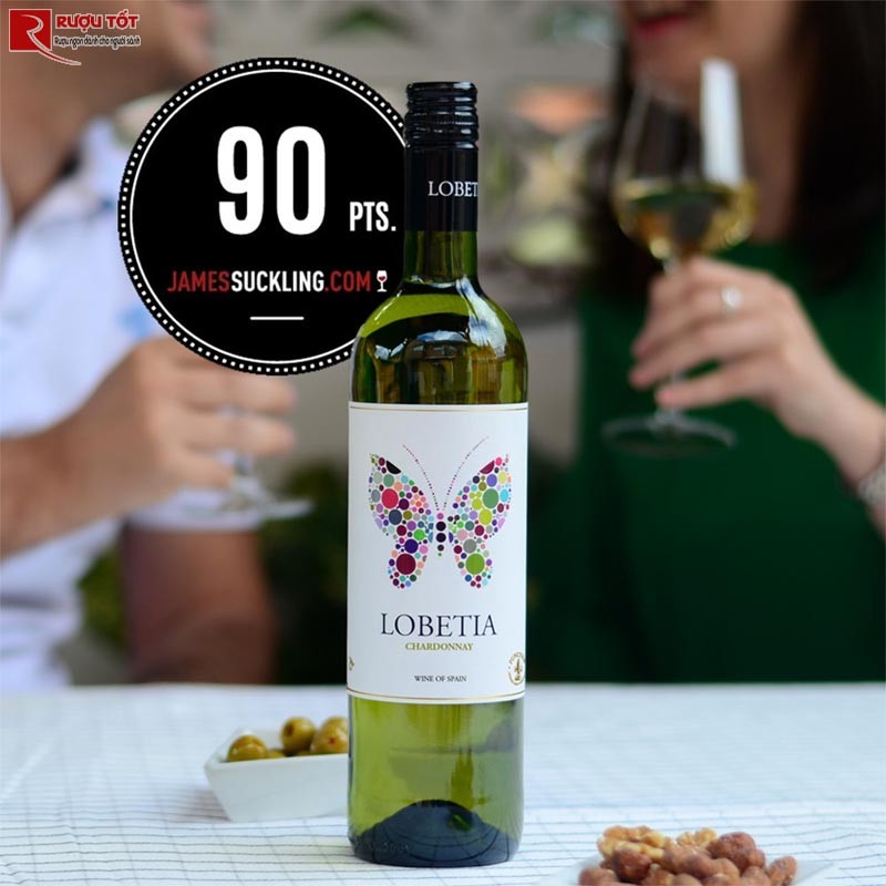 Vang trắng Lobetia Chardonnay