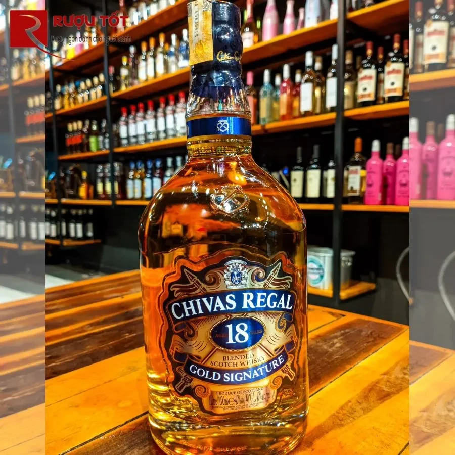 Bảo quản Chivas 18 nút bấc