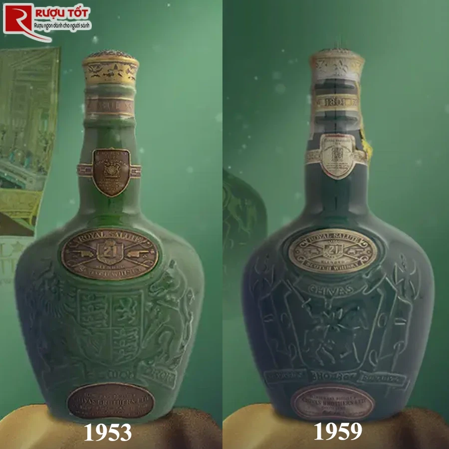 Rượu Chivas 21 Mẫu Cũ