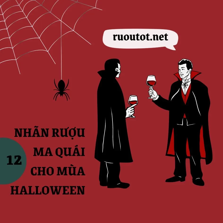 Rượu vang cho mùa Halloween