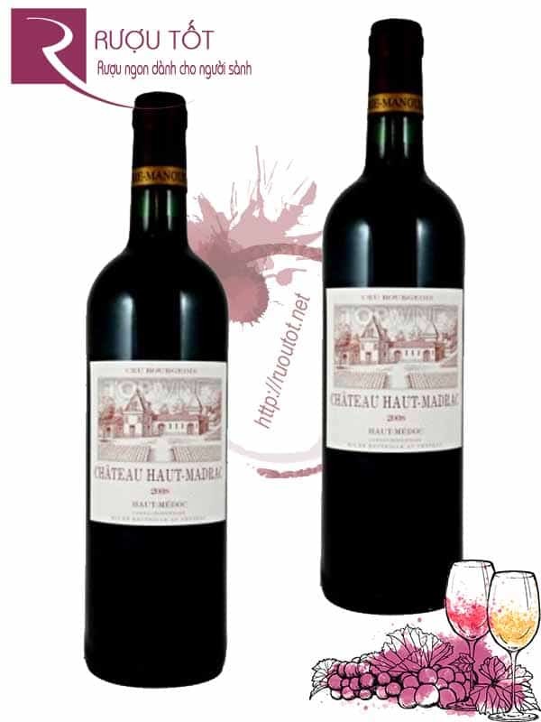 Vang Pháp Chateau Haut Madrac Medoc