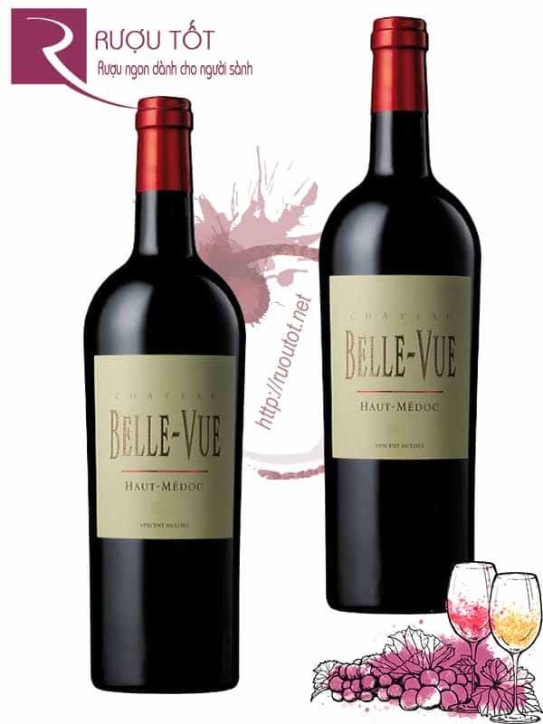 Vang Pháp Chateau Belle Vue Haut Medoc 93 Điểm Cao Cấp