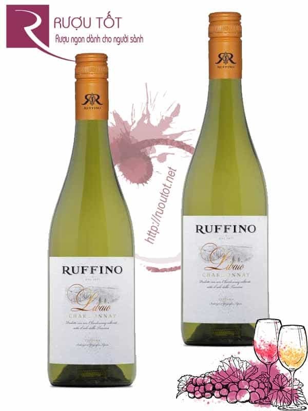 Vang Ý Ruffino Libaio Chardonnay Hảo hạng