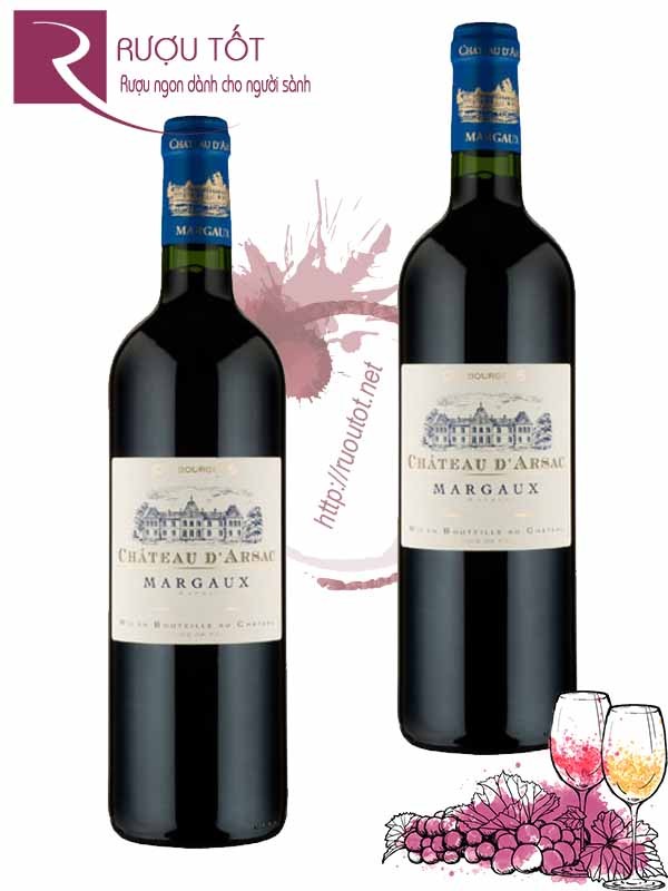 Vang Pháp Chateau D'Arsac Margaux Cru Bourgeois