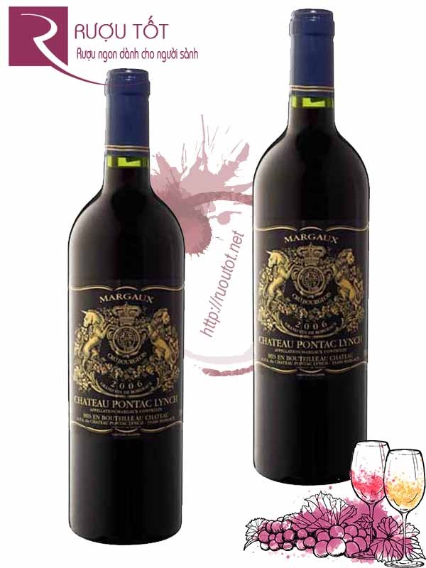 Vang Pháp Chateau Pontac Lynch Cru Bourgeois Thượng hạng