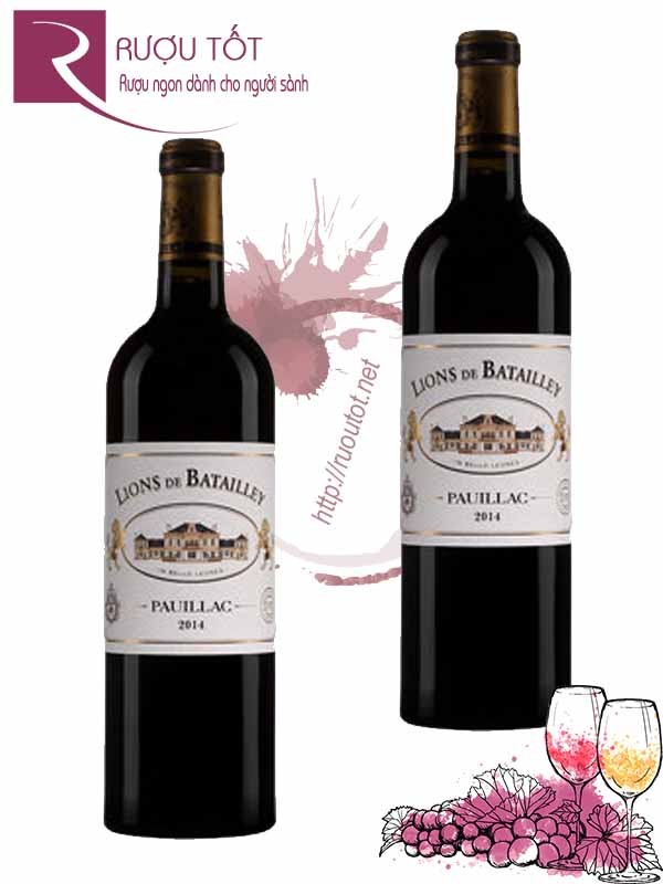 Vang Pháp Lions de Batailley Pauillac