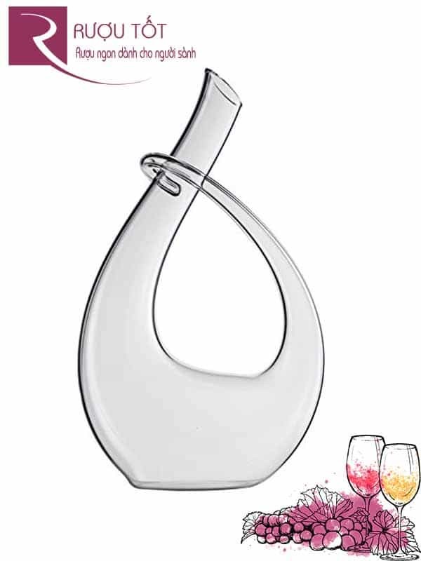 Bình Decanter Eisch Đức cổ chéo 1250ml