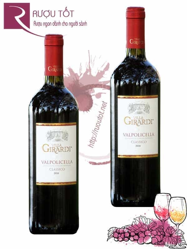 Vang Ý Villa Girardi Valpolicella Classico cao cấp