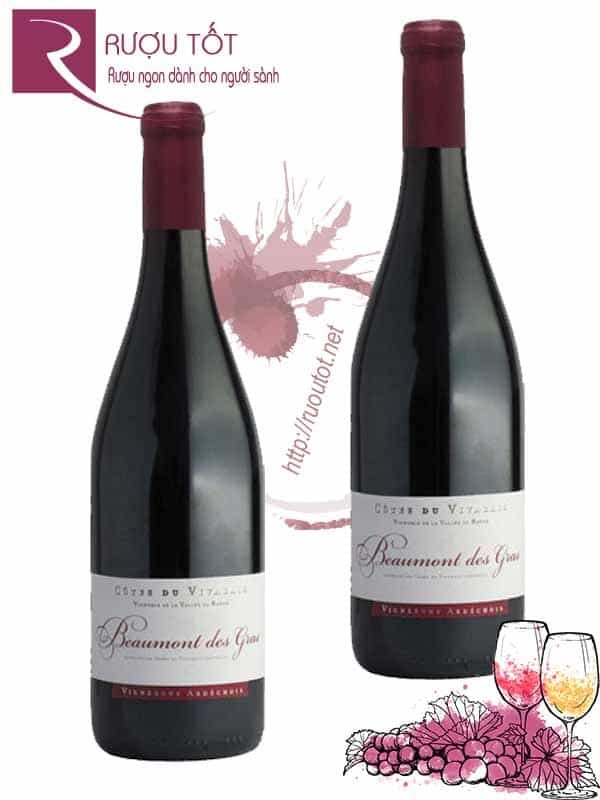 Vang Pháp Beaumont des Gras Vignerons Ardechois