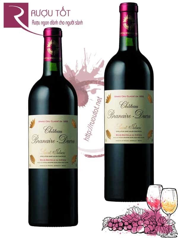 Vang Pháp Chateau Branaire Ducru Saint Julien Grand Cru Classe Cao cấp