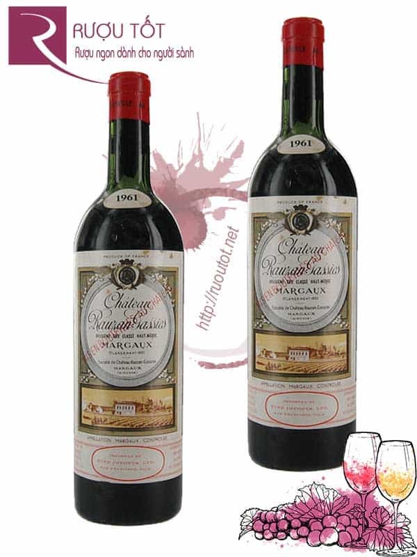 Rượu Vang Chateau Rauzan Gassies Margaux