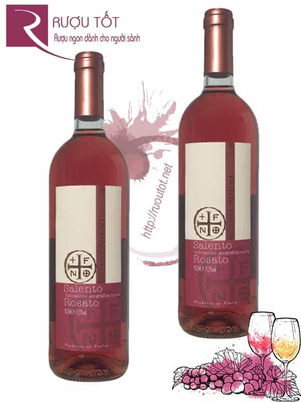 Vang hồng Ý Feudi Nigri Rosato Salento Cao cấp