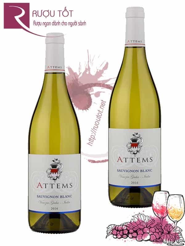 Vang Ý Attems Sauvignon Blanc Cao cấp