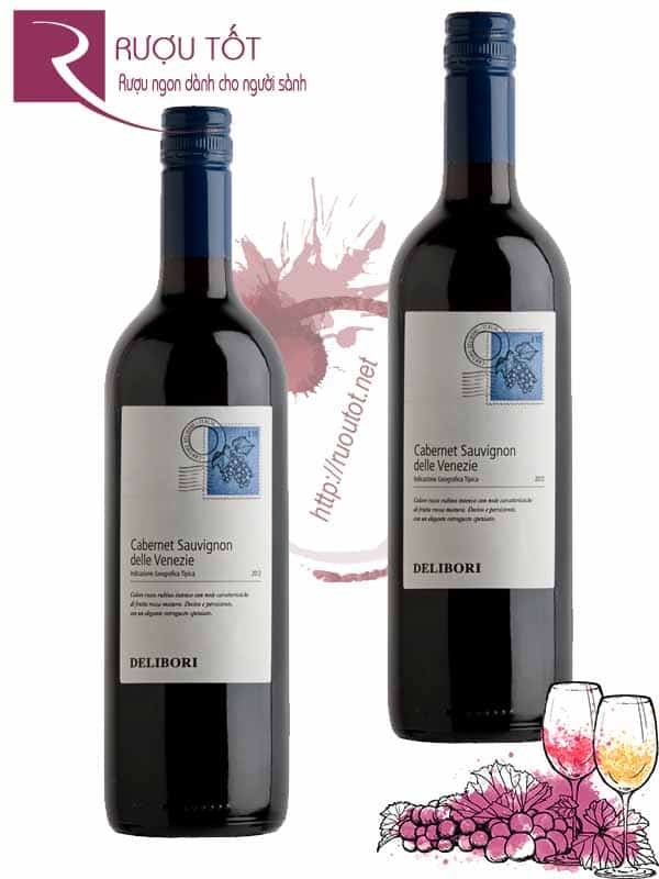 Vang Ý Delibori Cabernet Sauvignon delle Venezie