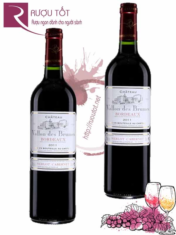 Vang Pháp Chateau Vallon des Brumes