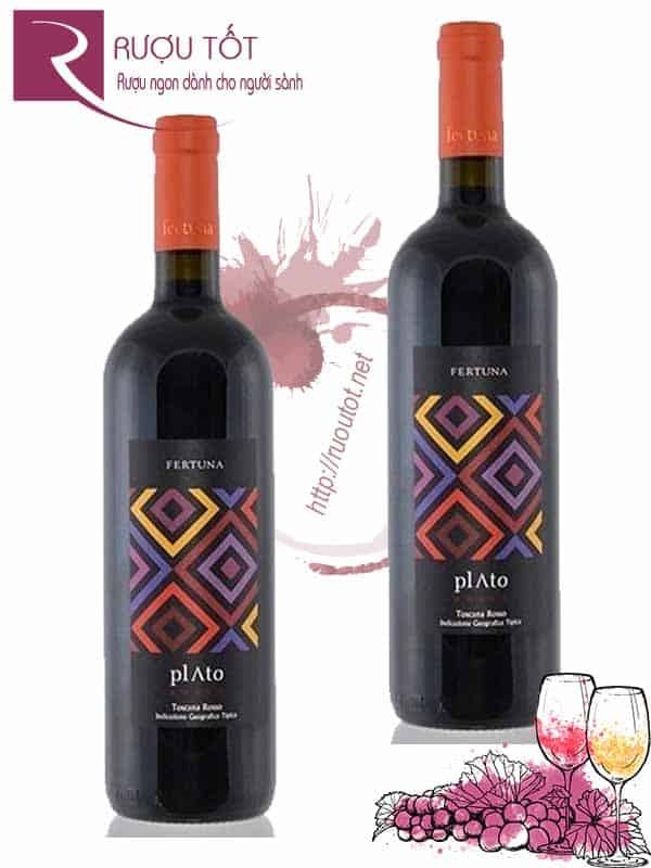 Vang Ý Plato Rosso Maremma Toscana IGT Fertuna Cao Cấp