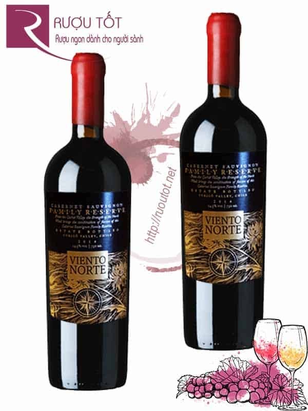 Rượu Vang Viento Norte Family Reserve Cao Cấp