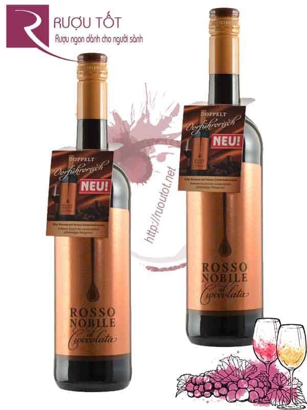 Rượu Vang Rosso Nobile al Cioccolata vị socola