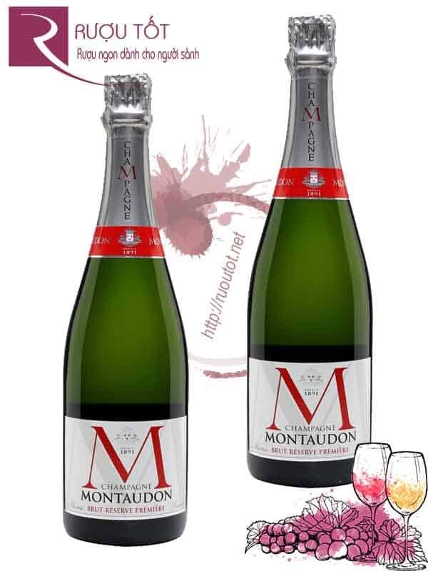 Rượu Vang Nổ Montaudon Brut Reserve Premiere