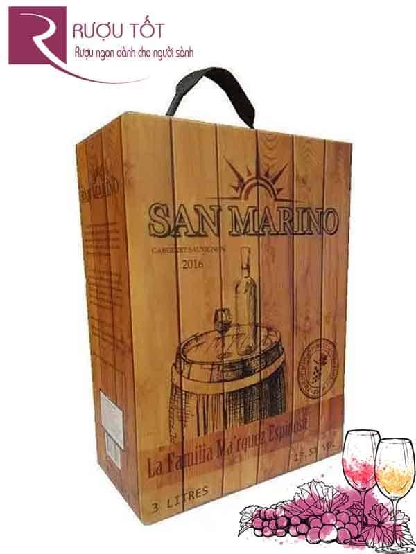 Vang Bịch Chile San Marino bịch 3 lít Cao cấp