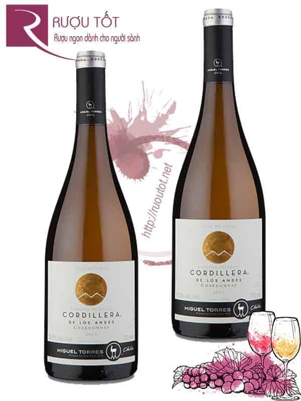 Vang Chile Cordillera Reserva Chardonnay Miguel Torres Hảo hạng