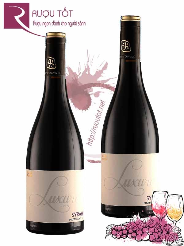 Vang Pháp Luxure Syrah nhập khẩu cao cấp