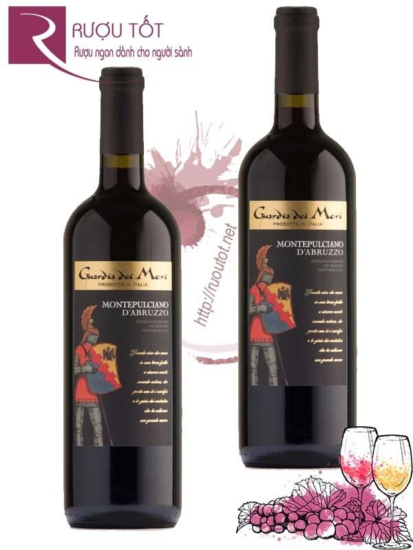 Rượu Vang Guardia dei Mori Montepulciano dAbruzzo Cao cấp