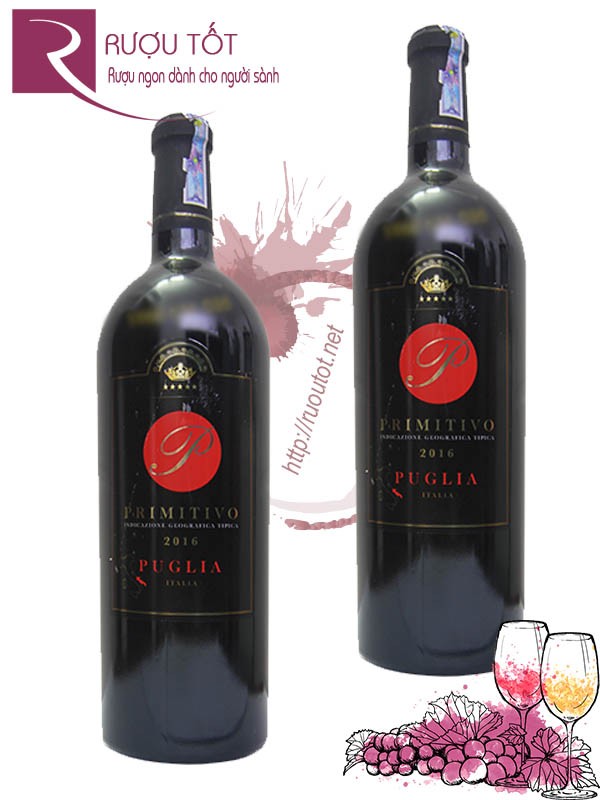 Vang Ý P Primitivo Puglia Cantina Petrelli Thượng hạng