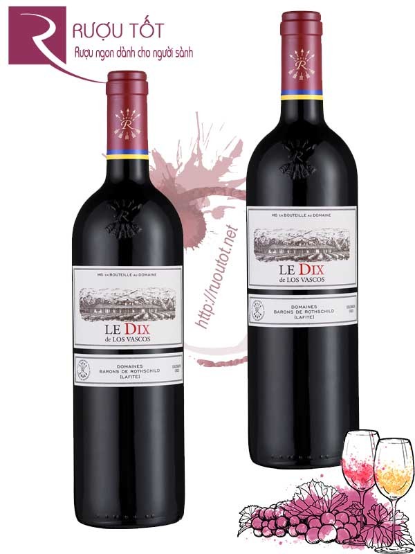 Vang Chile Le Dix de Los Vascos Cabernet  Sauvignon