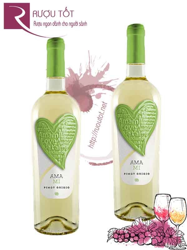 Vang Ý Amami Pinot Grigio Thượng hạng