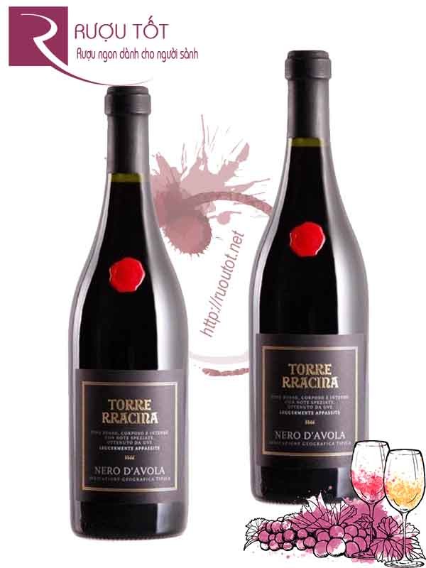 Vang Ý Torre Rracina Nero D’avola Sicilia Thượng hạng