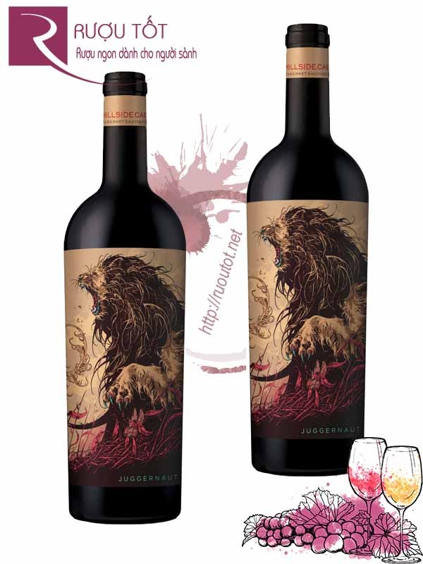 Rượu vang Juggernaut Hillside Cabernet Sauvignon Cao cấp