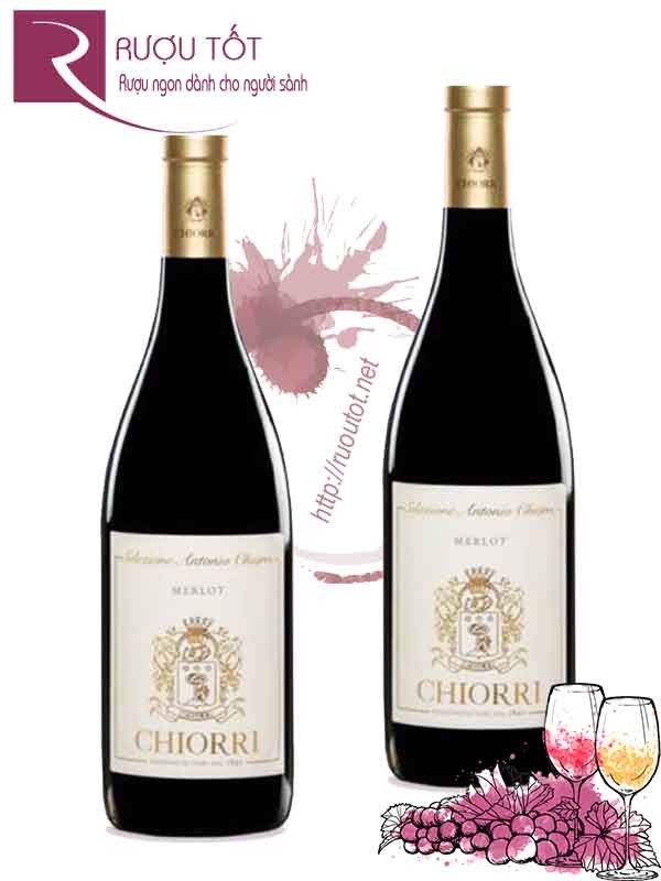 Vang Ý Selezione Antonio Chiorri Merlot Umbria Cao cấp