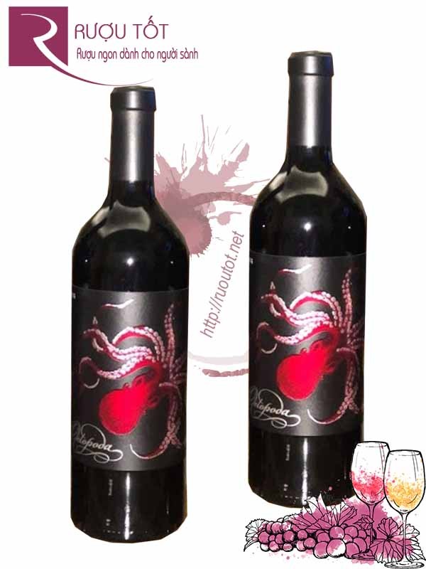 Rượu vang Octopoda Cabernet Sauvignon California Cao cấp