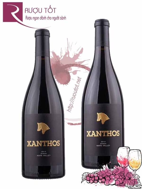 Rượu vang Xanthos Syrah Napa Valley Thượng hạng