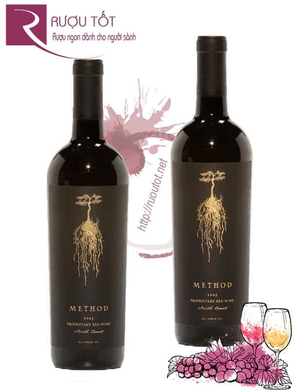 Rượu vang Method Proprietary Red Wine California