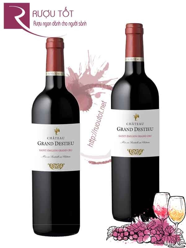 Vang Pháp Chateau Grand Destieu Saint Emilion Grand Cru  cao cấp