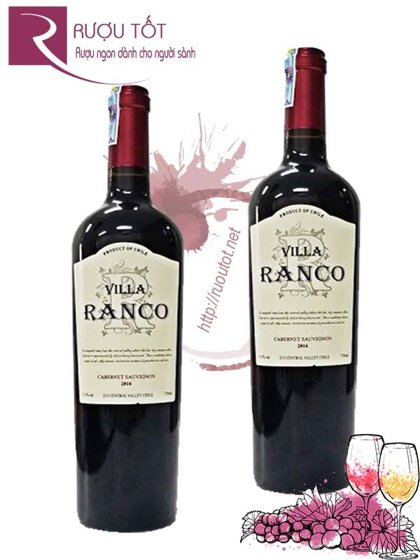 Vang Chile Villa Ranco Cabernet Sauvignon Thượng hạng