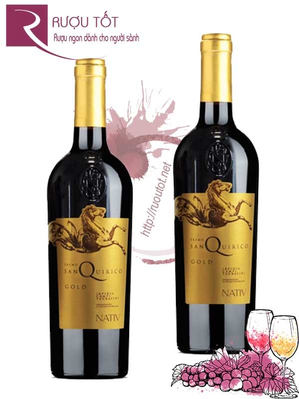 Rượu Vang Eremo San Quirico Gold Nativ 99 Điểm