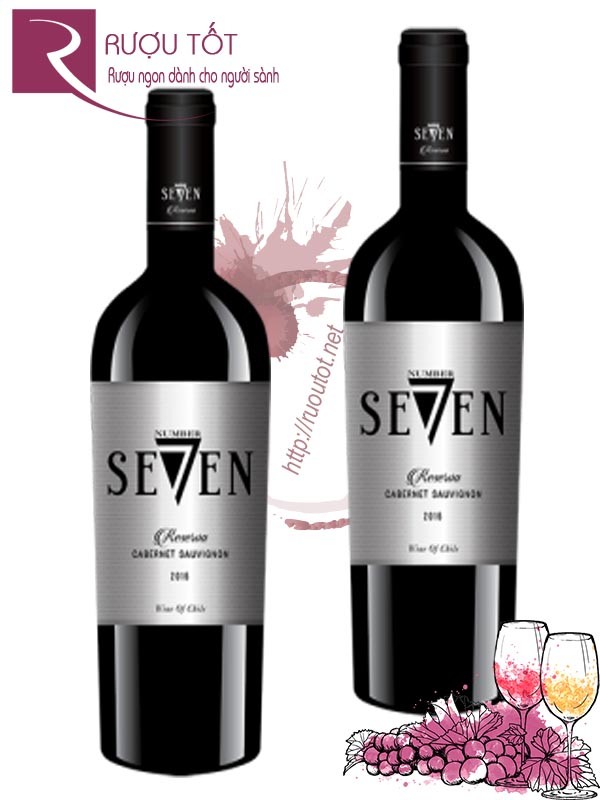 Vang Chile Seven Reserva Cabernet Sauvignon Cao cấp