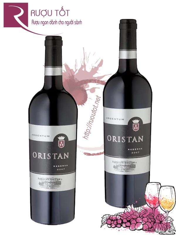 Rượu vang Oristan Reserva Bodega Lozano Cao cấp