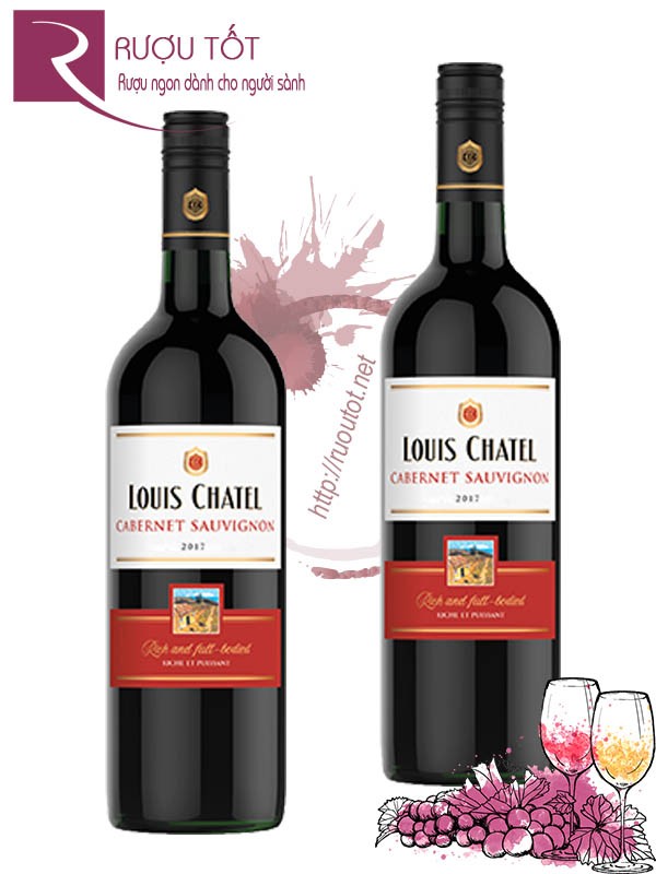 Vang Pháp Louis Chatel Cabernet Sauvignon Hảo hạng