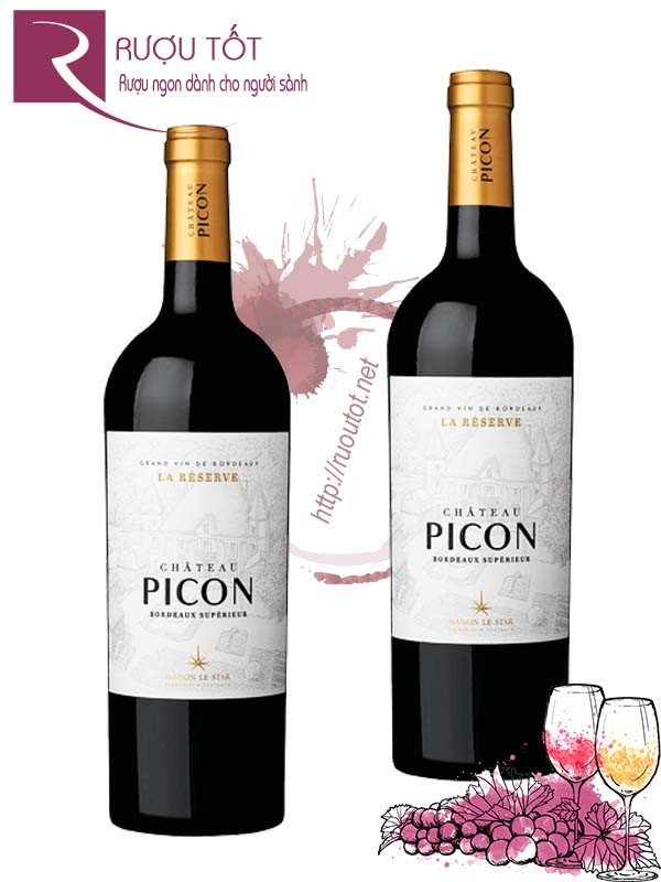 Vang Pháp Chateau Picon La Reservs Bordeaux Cao cấp