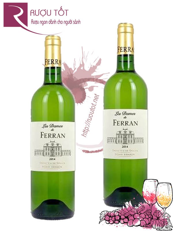 Vang Pháp Les Dames de Ferran Pessac Leognan Grand Cru Classe